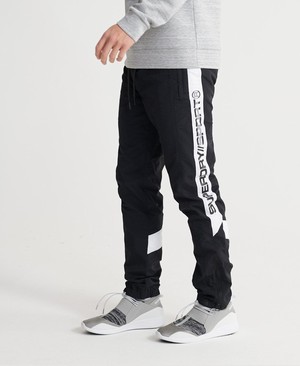 Superdry Tri Track Woven Férfi Sportruházat Fekete | DXHPQ7518